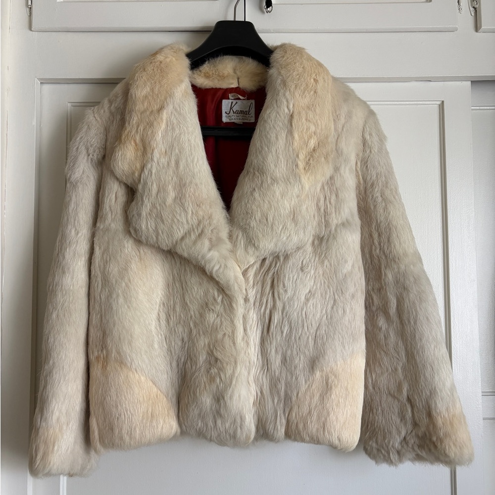 Vintage Rabbit Fur Coat